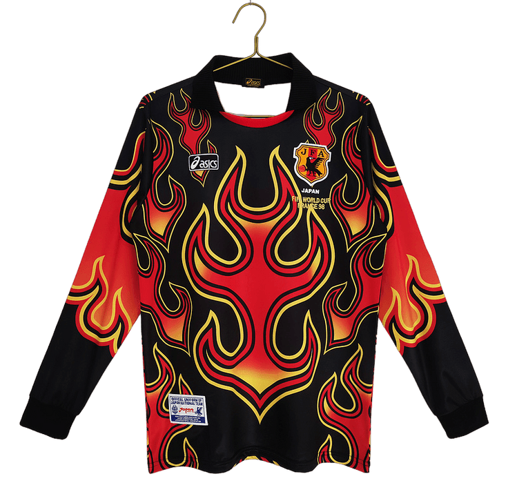 Japan Retro 1998 Goalkeeper Long Sleeve - JERSEYS4ALL