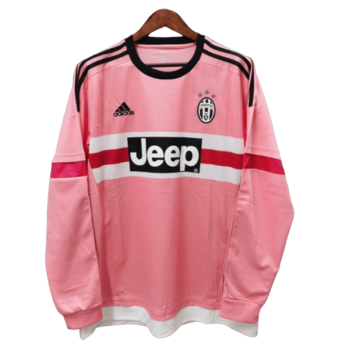 Juventus Long Sleeve Retro 2015/16 Away - JERSEYS4ALL