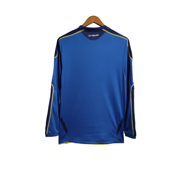 LA Galaxy Retro 11-12 Long Sleeve Away - JERSEYS4ALL