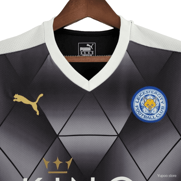 Leicester City Retro 15/16 Away Soccer - JERSEYS4ALL