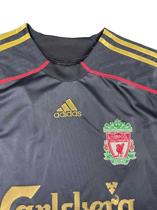 Liverpool Retro Long Sleeve 09/10 Away - JERSEYS4ALL