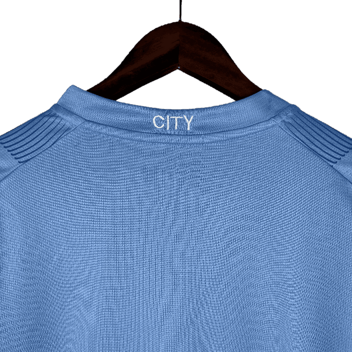 Manchester City 2023/24 Long Sleeve Home - JERSEYS4ALL