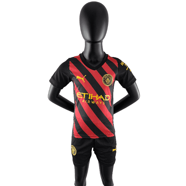 Manchester City 22/23 Kids Away - JERSEYS4ALL