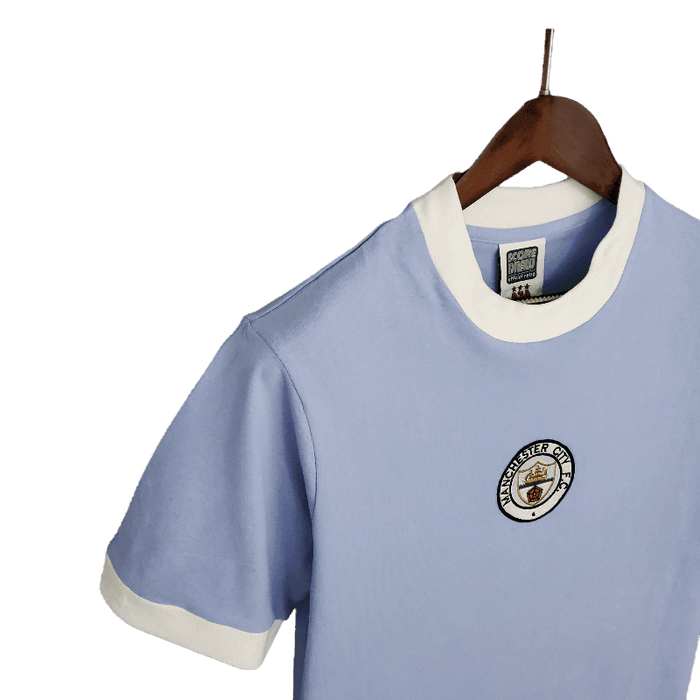 Manchester City Retro 1972 Home - JERSEYS4ALL