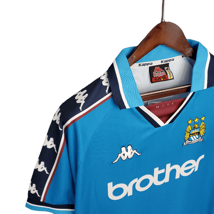 Manchester City Retro 1997/99 Home - JERSEYS4ALL