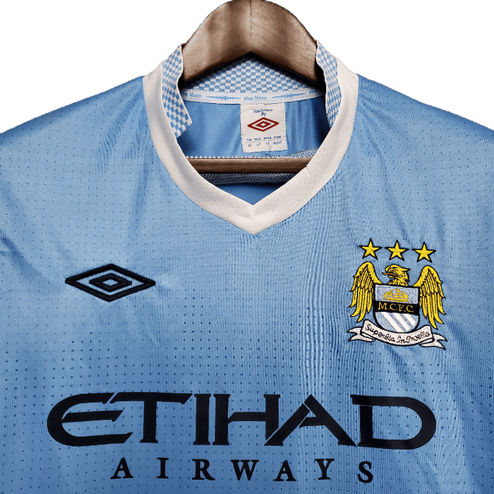 Manchester City Retro 2011/12 Home - JERSEYS4ALL