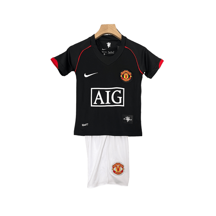 Manchester United 07/08 Kids Black - JERSEYS4ALL