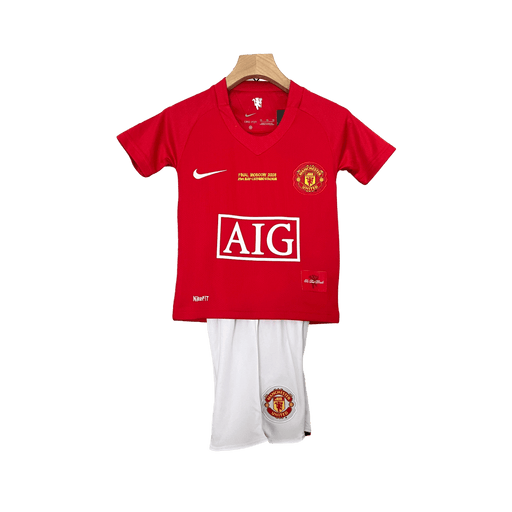 Manchester United 07/08 Kids UEFA Champions League Home - JERSEYS4ALL