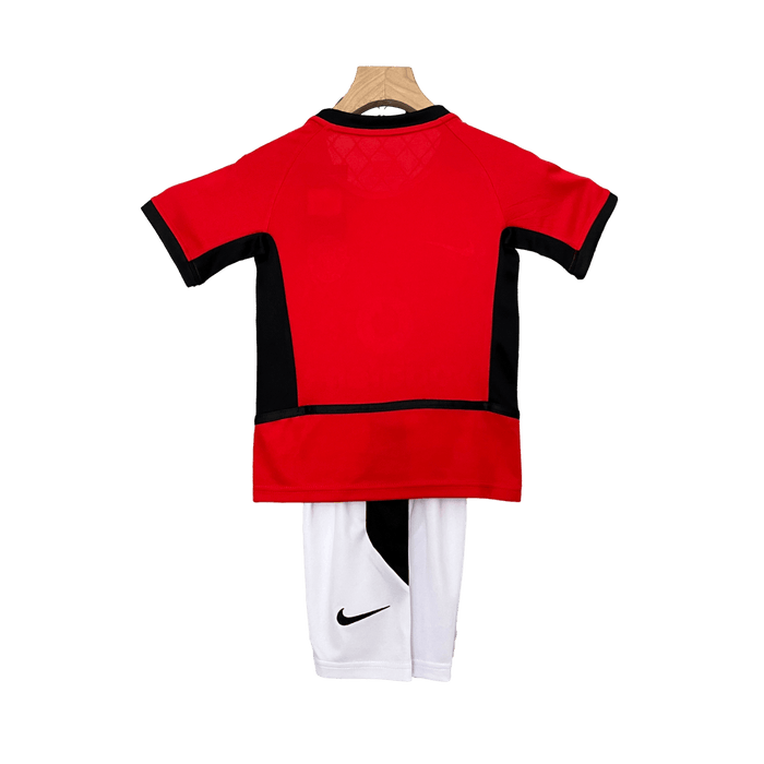 Manchester United Retro 02/04 Kids Home - JERSEYS4ALL