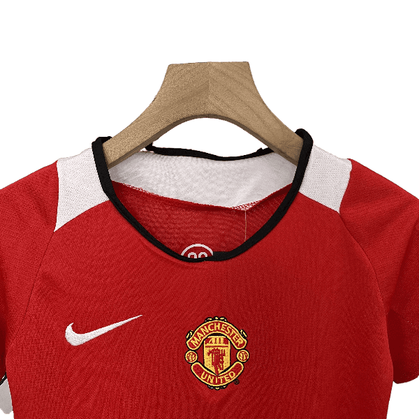 Manchester United Retro 05-06 Kids Home - JERSEYS4ALL