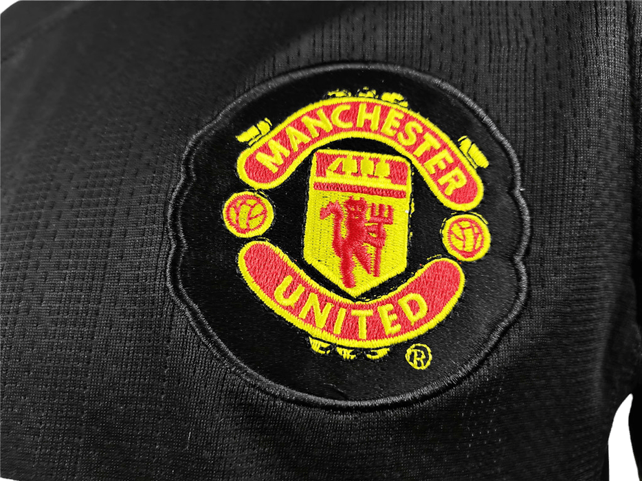 MANCHESTER UNITED RETRO 07/08 BLACK - JERSEYS4ALL