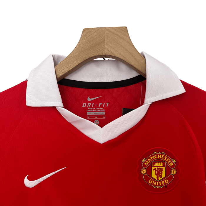 Manchester United Retro 10-11 Kids Home - JERSEYS4ALL