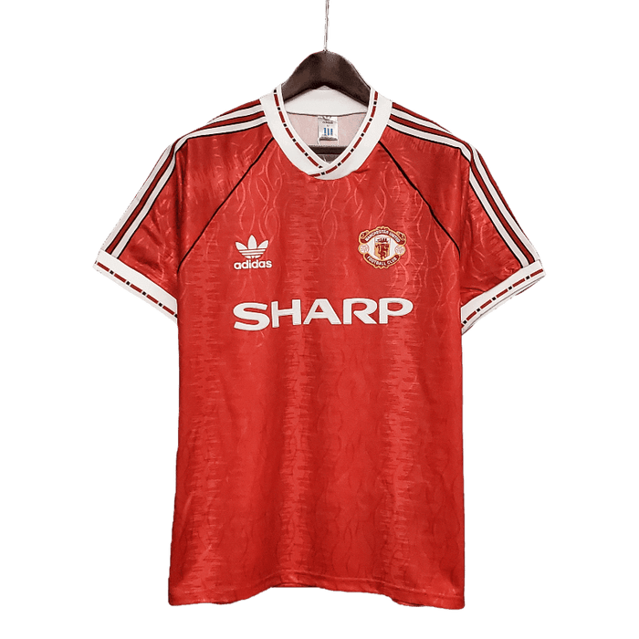 Manchester United Retro 1990/92 Home - JERSEYS4ALL