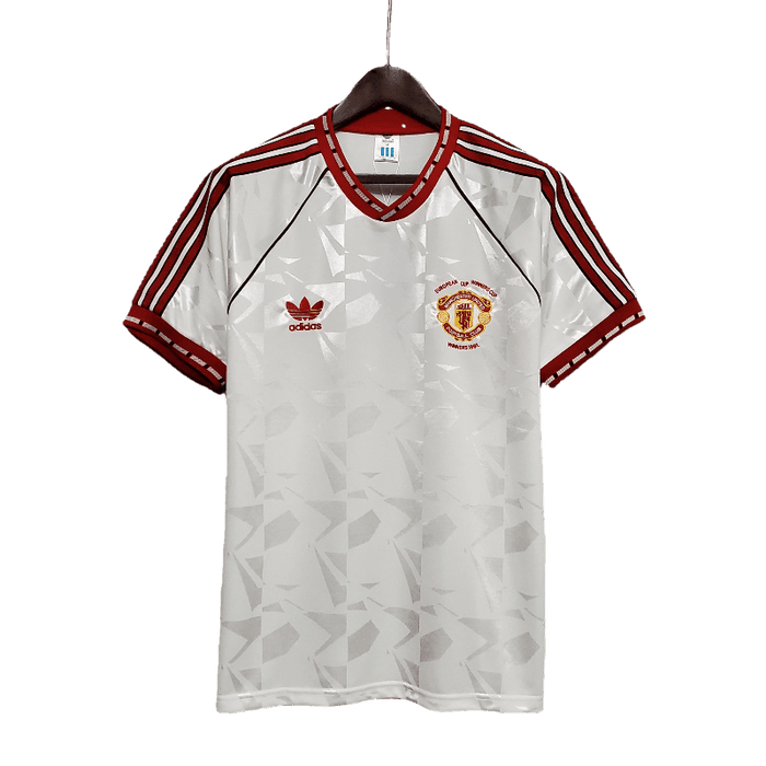 Manchester United Retro 1991 White - JERSEYS4ALL