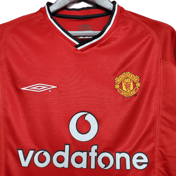 Manchester United Retro 2000/01 Home - JERSEYS4ALL