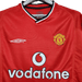 Manchester United Retro 2000/01 Home - JERSEYS4ALL