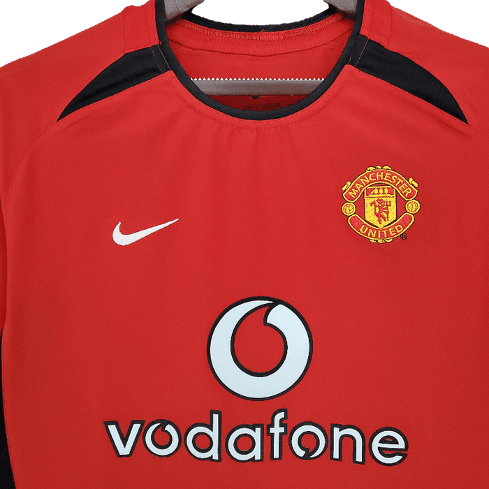 Manchester United Retro 2002/04 Home - JERSEYS4ALL