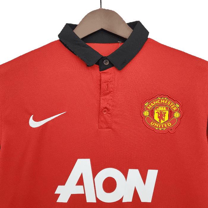 Manchester United Retro 2013/14 Home - JERSEYS4ALL