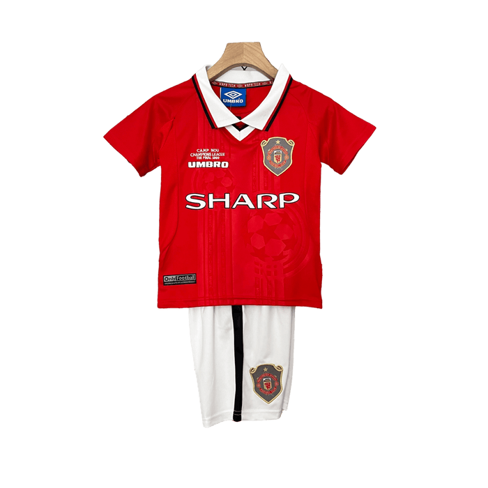 Manchester United Retro 99/00 Kids home - JERSEYS4ALL