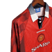 Manchester United Retro Long Sleeve 1996 Home - JERSEYS4ALL