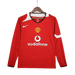 Manchester United Retro Long Sleeve 2004/06 Home - JERSEYS4ALL