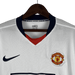 Manchester United Retro Long Sleeve 2007/08 White - JERSEYS4ALL