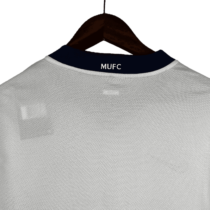 Manchester United Retro Long Sleeve 2007/08 White - JERSEYS4ALL