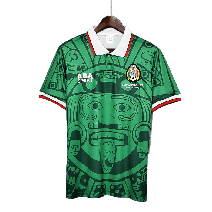 Mexico Retro 1998 Home - JERSEYS4ALL