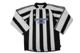 Newcastle Retro 03/05 Long Sleeve Home - JERSEYS4ALL