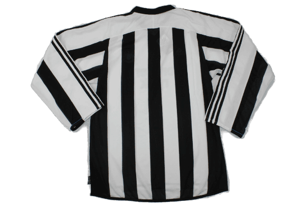 Newcastle Retro 03/05 Long Sleeve Home - JERSEYS4ALL