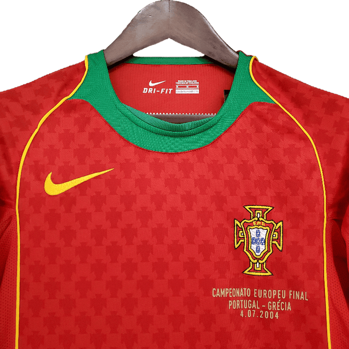 Portugal Retro 2004 Home - JERSEYS4ALL