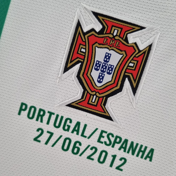 Portugal Retro 2012 Long Sleeve Away - JERSEYS4ALL