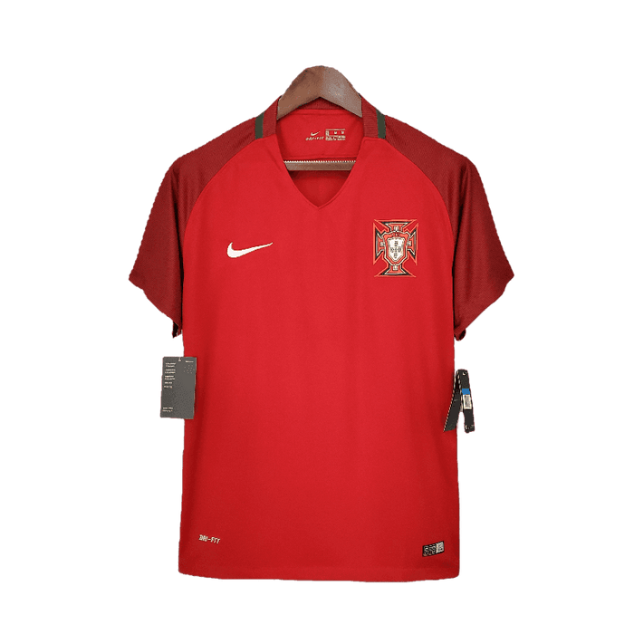 Portugal Retro 2016 Home Jersey