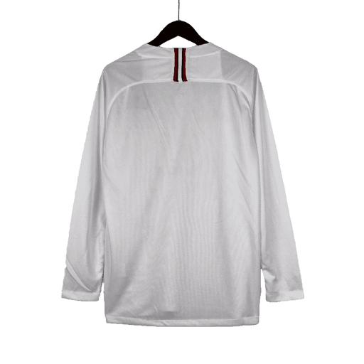 PSG Retro 2018/19 Long Sleeve White - JERSEYS4ALL