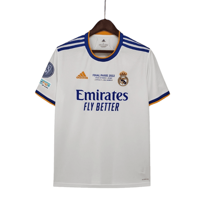 Real Madrid 2021/22 Final Version Home - JERSEYS4ALL