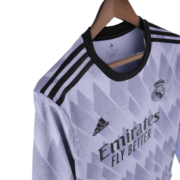 Real Madrid 2022/23 Long Sleeve Away - JERSEYS4ALL