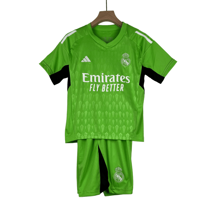 Real Madrid 23/24 Kids Goalkeeper Green - JERSEYS4ALL