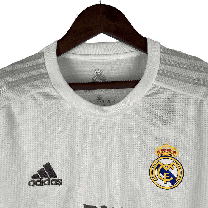 Real Madrid Retro 15/16 Long Sleeve Home - JERSEYS4ALL