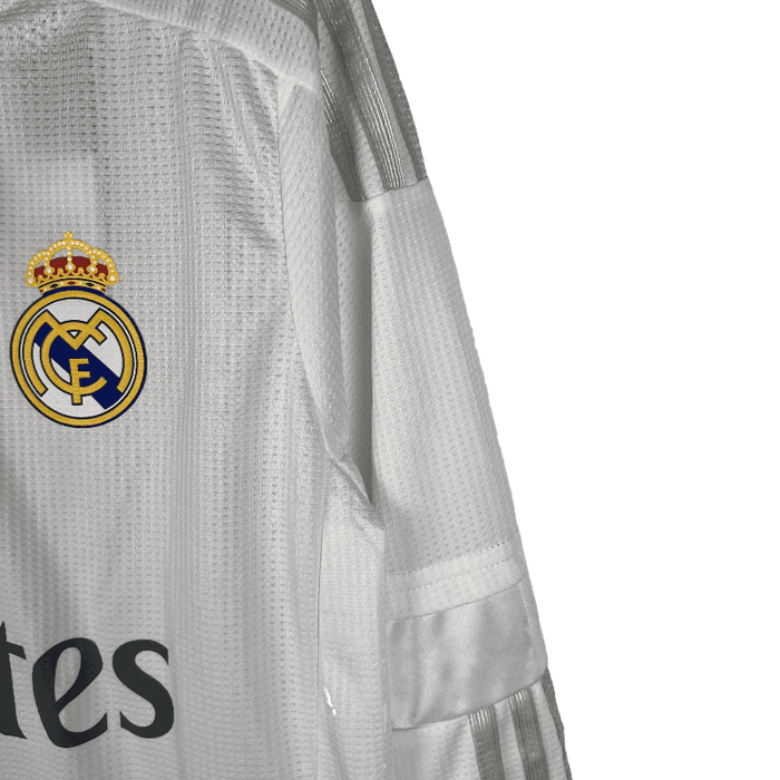 Real Madrid Retro 15/16 Long Sleeve Home - JERSEYS4ALL