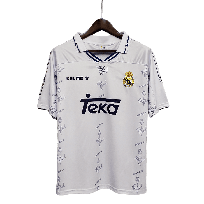 Real Madrid Retro 1994/96 Home - JERSEYS4ALL