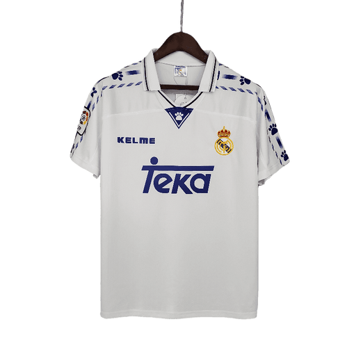 Real Madrid Retro 1996/97 Home - JERSEYS4ALL