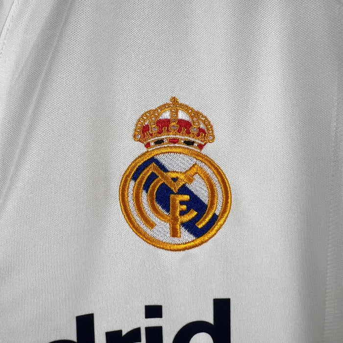 Real Madrid Retro 2001/02 Home - JERSEYS4ALL