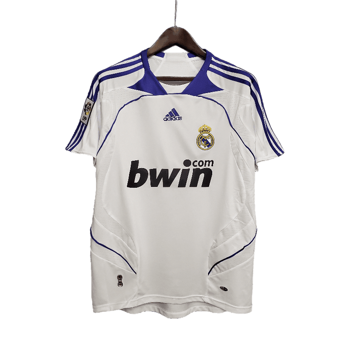 Real Madrid Retro 2007/08 Home - JERSEYS4ALL