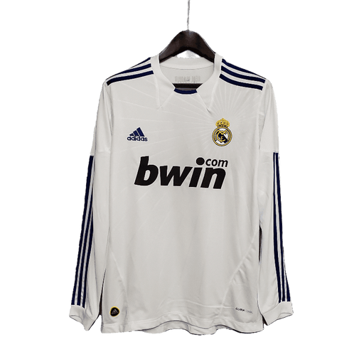 Real Madrid Retro 2010/11 Long Sleeve Home - JERSEYS4ALL