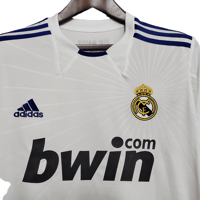 Real Madrid Retro 2010/11 Long Sleeve Home - JERSEYS4ALL