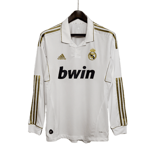 Real Madrid Retro 2011/12 Long Sleeve Home - JERSEYS4ALL