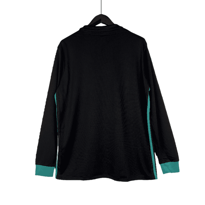 Real Madrid Retro 2017/18 Away Long Sleeve - JERSEYS4ALL