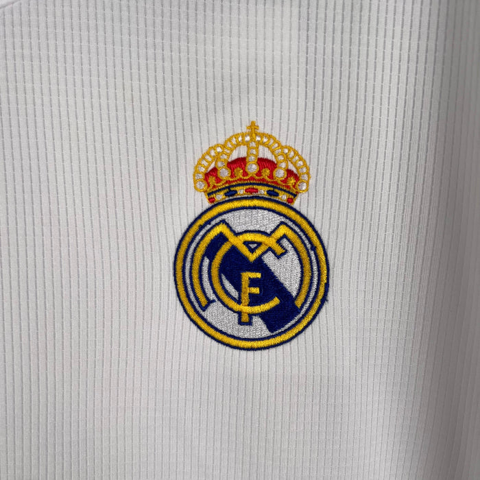 Real Madrid Retro 2019/20 Long Sleeve Home - JERSEYS4ALL