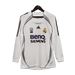 Real Madrid Retro Long Sleeve 2006/07 Home - JERSEYS4ALL