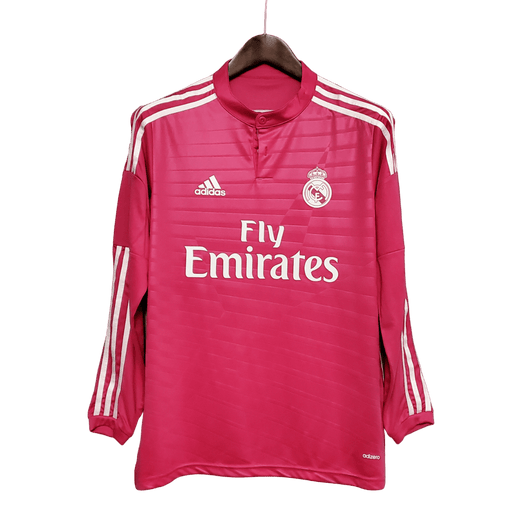 Real Madrid Retro Long Sleeve 2014/15 Away - JERSEYS4ALL